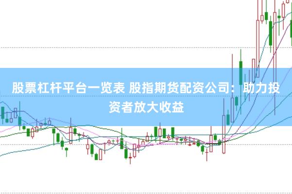 股票杠杆平台一览表 股指期货配资公司：助力投资者放大收益
