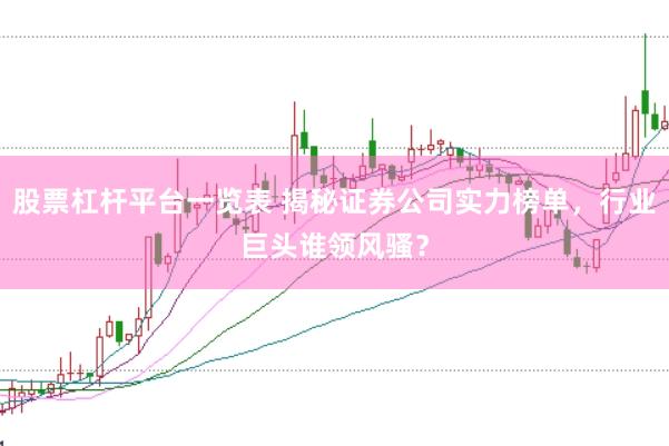 股票杠杆平台一览表 揭秘证券公司实力榜单，行业巨头谁领风骚？