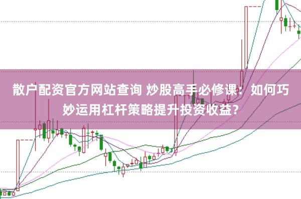 散户配资官方网站查询 炒股高手必修课：如何巧妙运用杠杆策略提升投资收益？