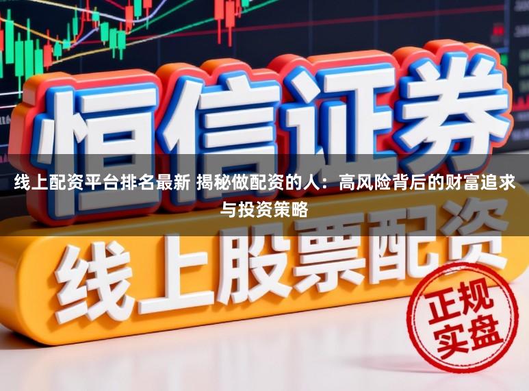 线上配资平台排名最新 揭秘做配资的人：高风险背后的财富追求与投资策略