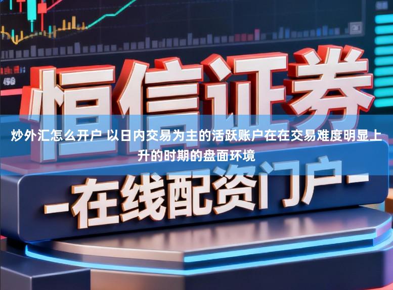 炒外汇怎么开户 以日内交易为主的活跃账户在在交易难度明显上升的时期的盘面环境